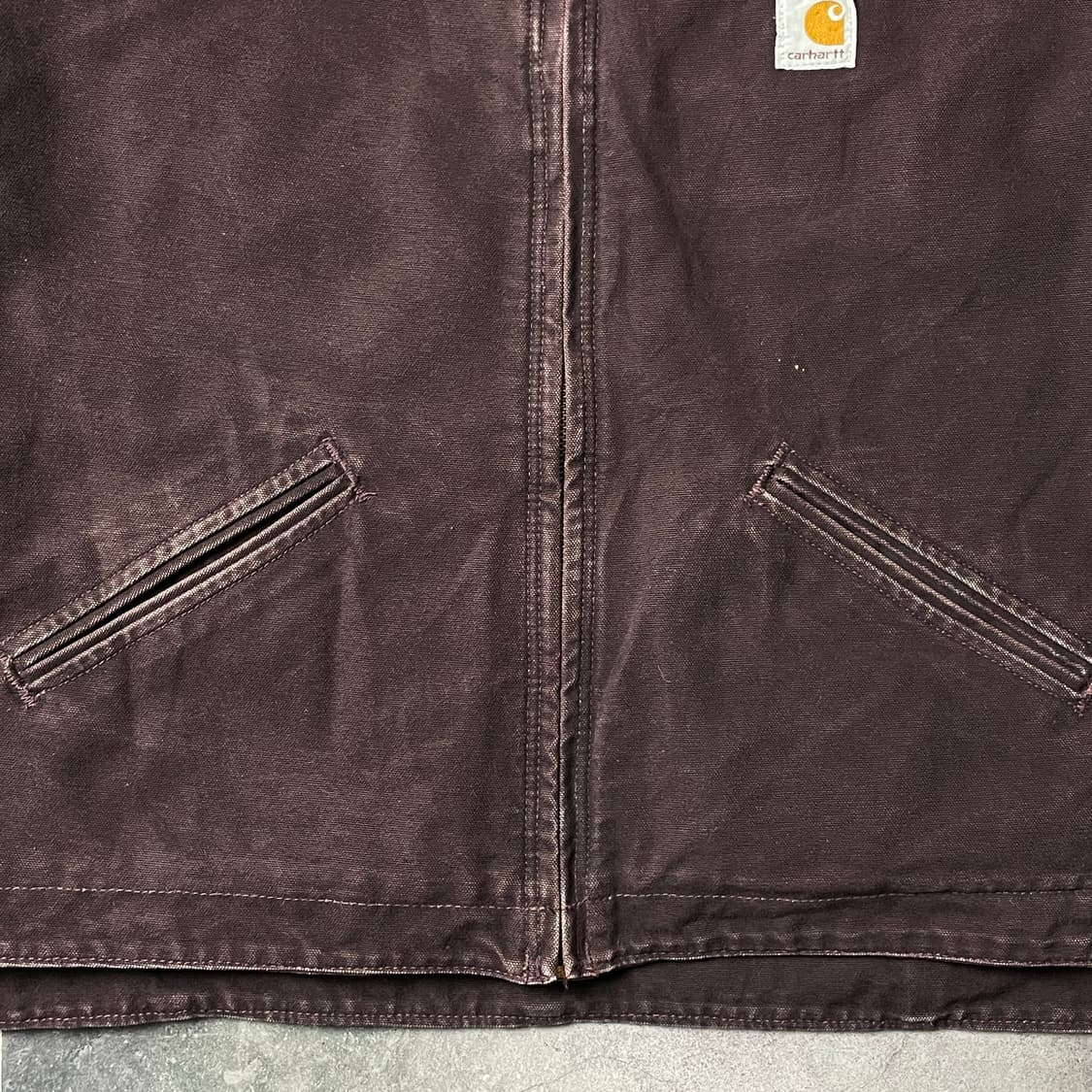 CARHARTT 칼하트 WJ141 와인 액티브 후드 자켓 A00822 상품이미지5