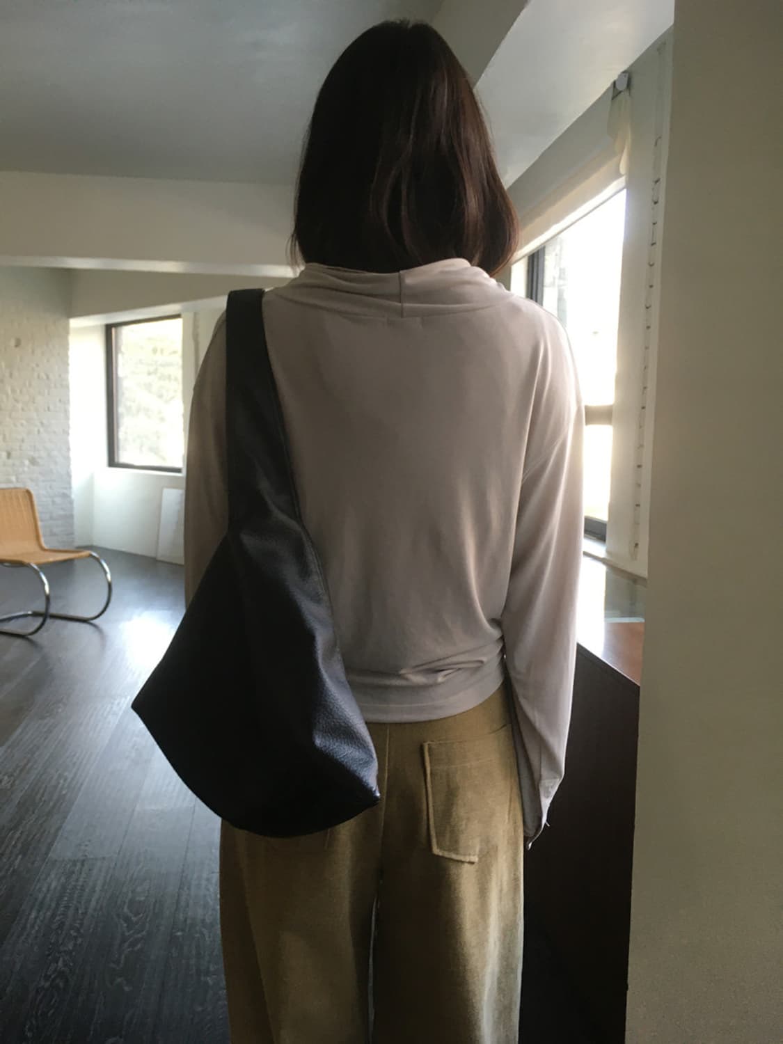 미엔느 mienne 소프트 드레이프 모달 티 상품이미지5