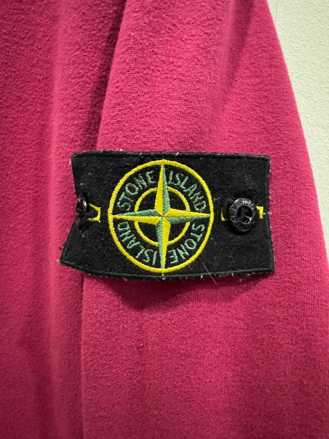 스톤아일랜드 맨투맨 XL 버건디 정품 상품이미지3