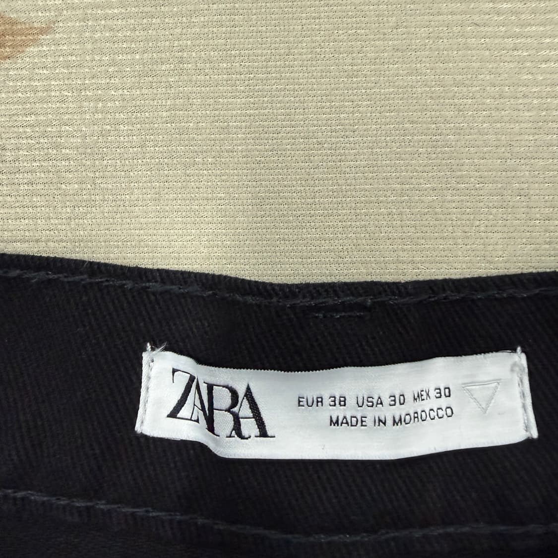 (30)자라 ZARA 멀티포켓 유틸리티 카고팬츠(블랙) 상품이미지2