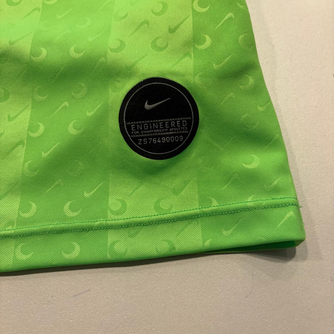 [XS] 나이키 x 마틴세르 유니폼 형광 그린 원피스 D293 상품이미지6