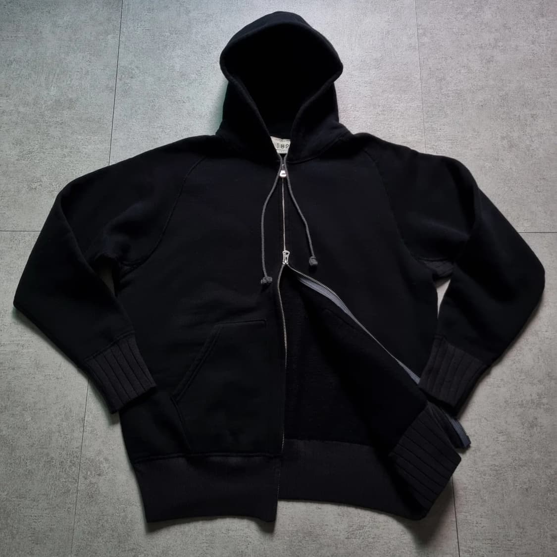 Two Moon 2way 블랙 후드파카 44-46sz 신품 상품이미지2