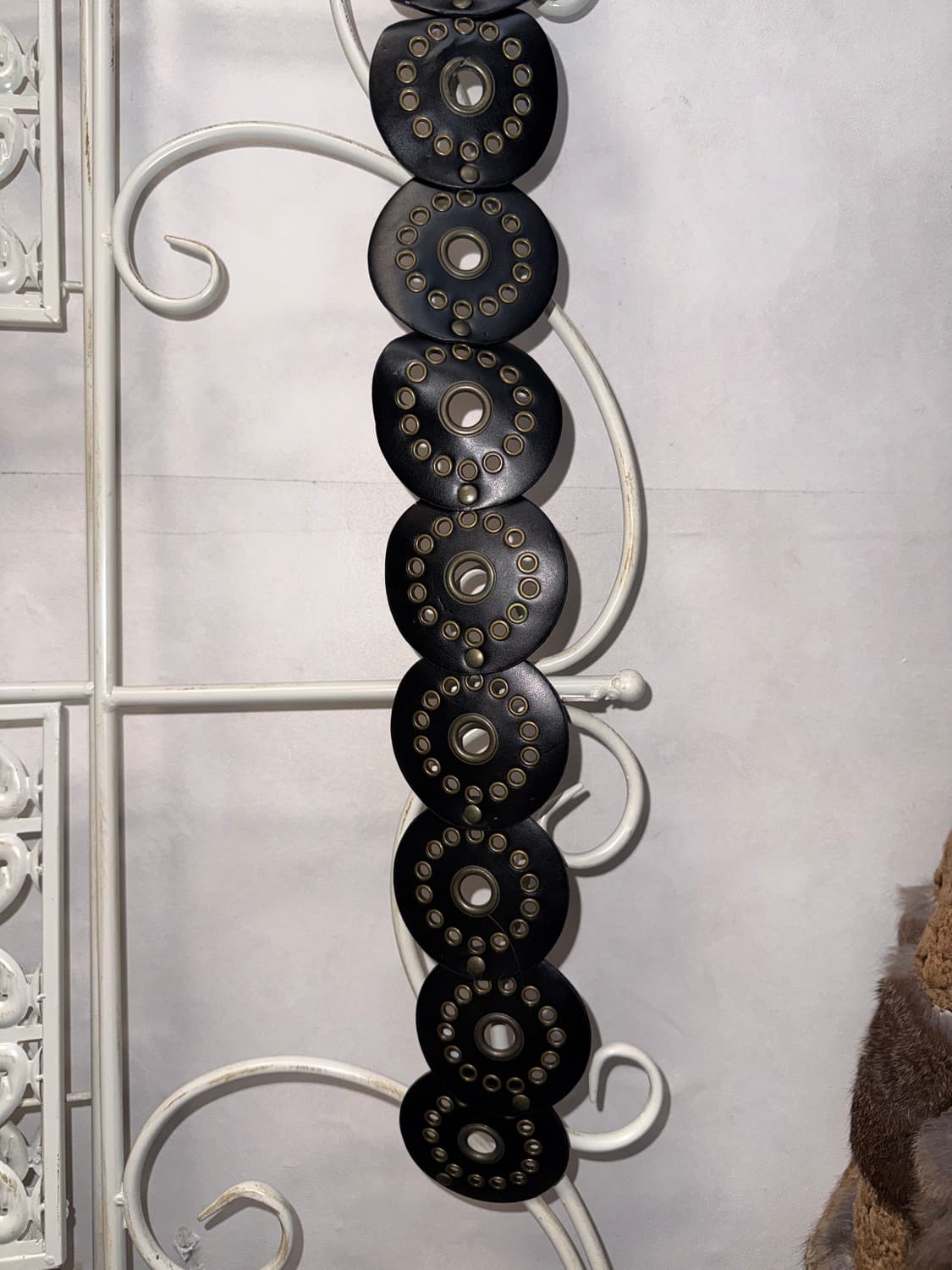 Black western punching disc belt 상품이미지6