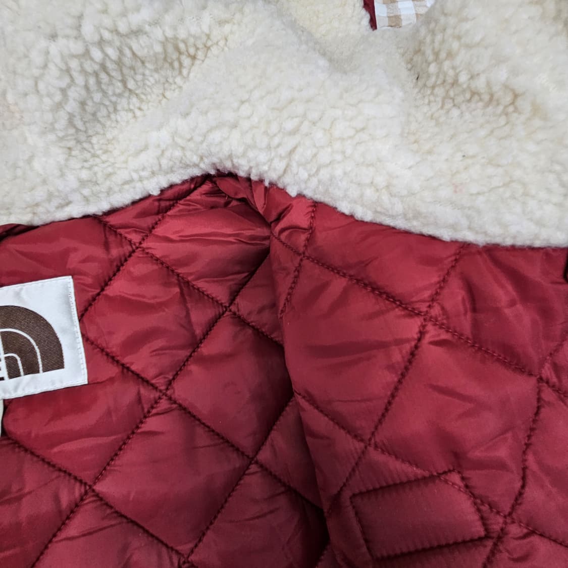 노스페이스 퀼팅 후드집업 자켓 남자100 상품이미지6