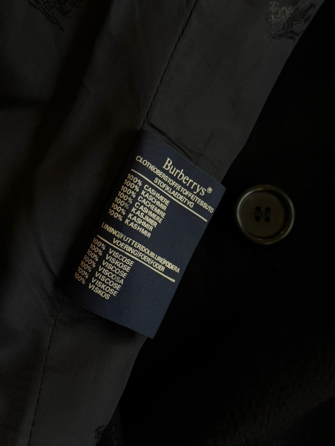 Burberry 버버리 헤비 캐시미어 더블 브레스티드 코트 100~103 상품이미지7