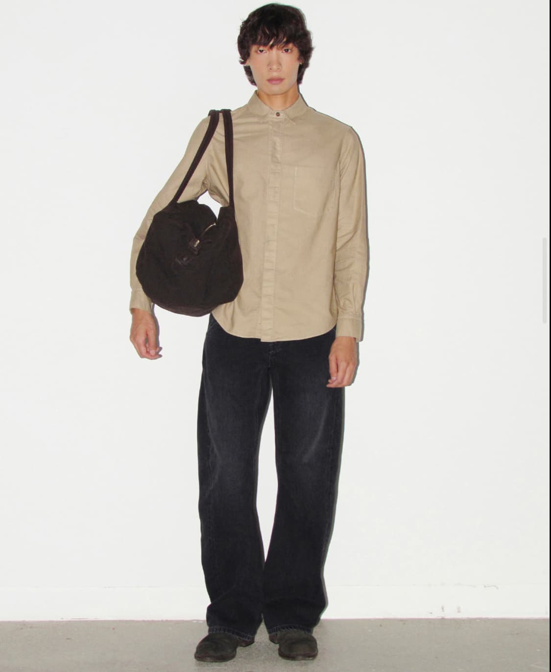 EE GARMENT DYEDDUFFLE BAG (LARGE)BROWN 상품이미지2