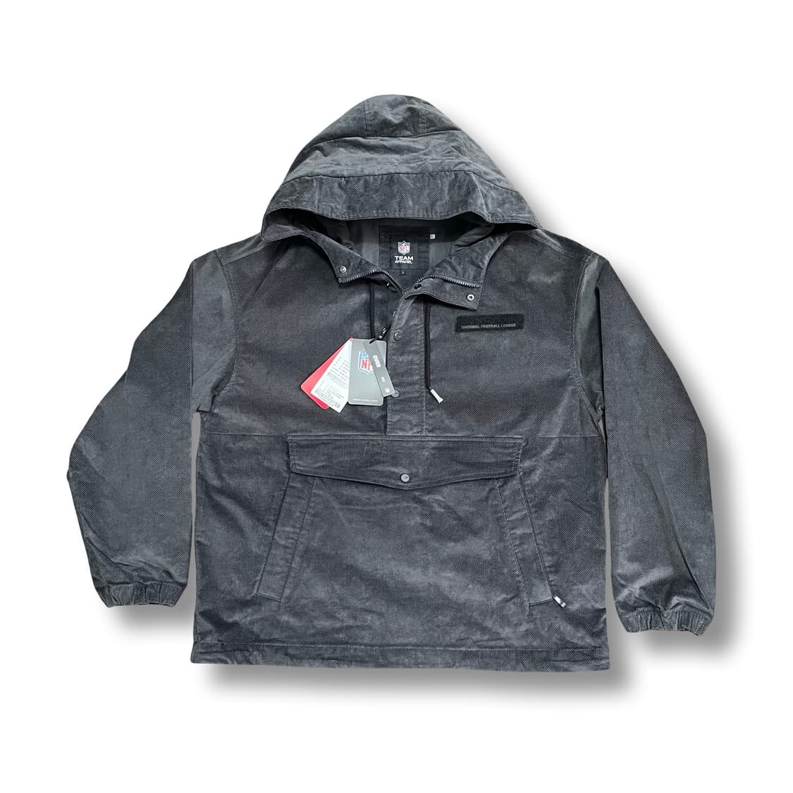 [L] NFL 팀어패럴 코듀로이 아노락 후드 새상품 상품이미지1