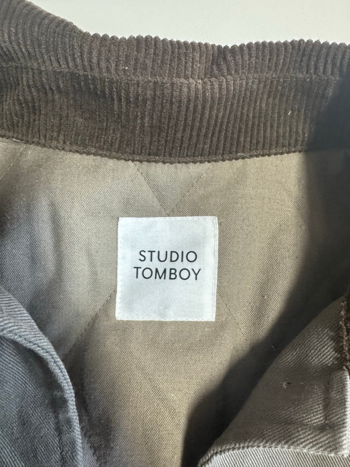 스튜디오 톰보이 코듀로이 칼라 자켓 상품이미지3