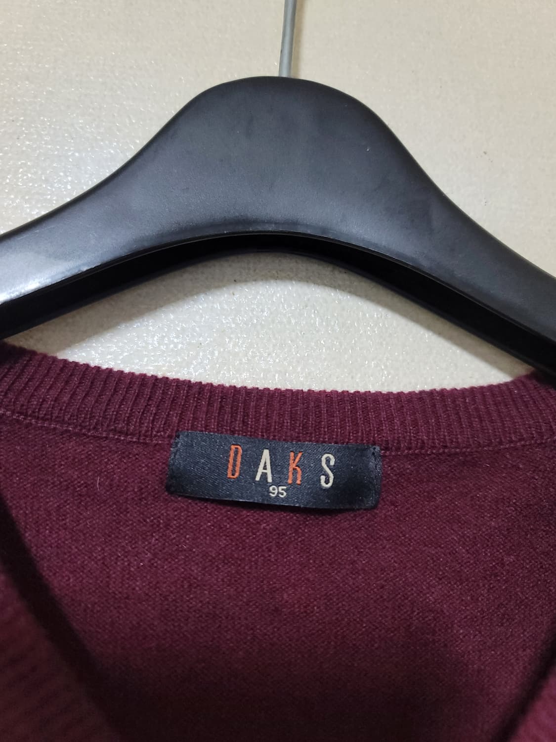 닥스 브이넥 니트 베스트 상품이미지4