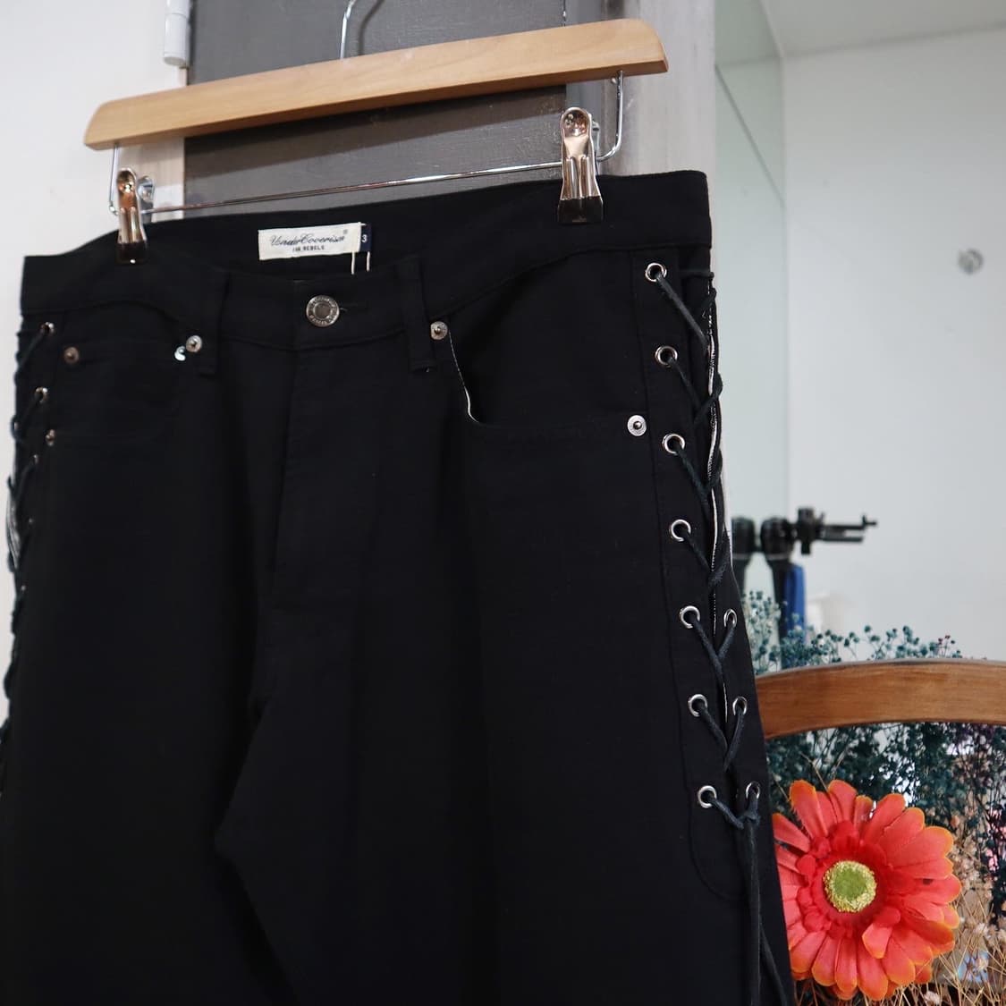 언더커버 스트레이트 코튼 팬츠 상품이미지2