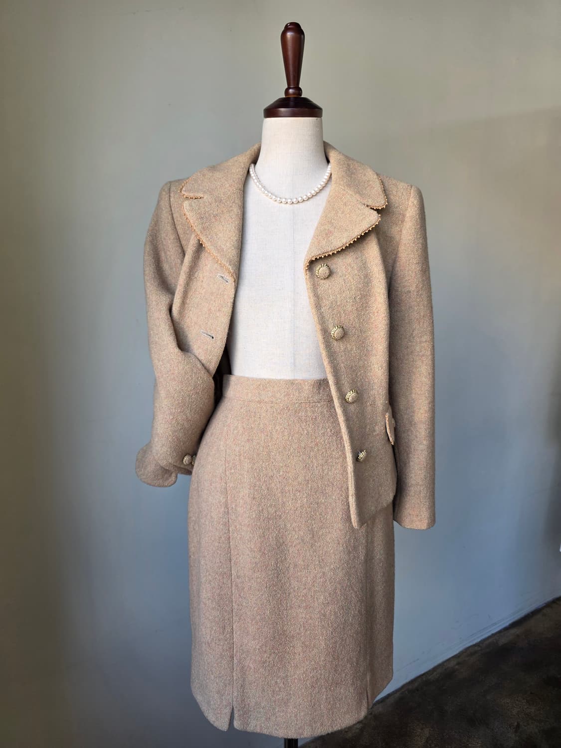 Aylesbury 부클 트위드 셋업 상품이미지1