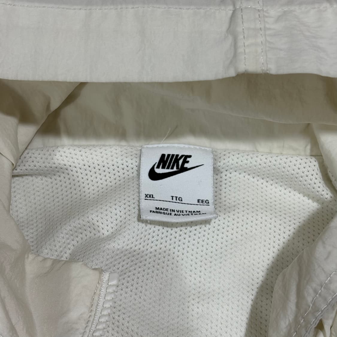 나이키 아이보리 아노락 후드 자켓 상품이미지5