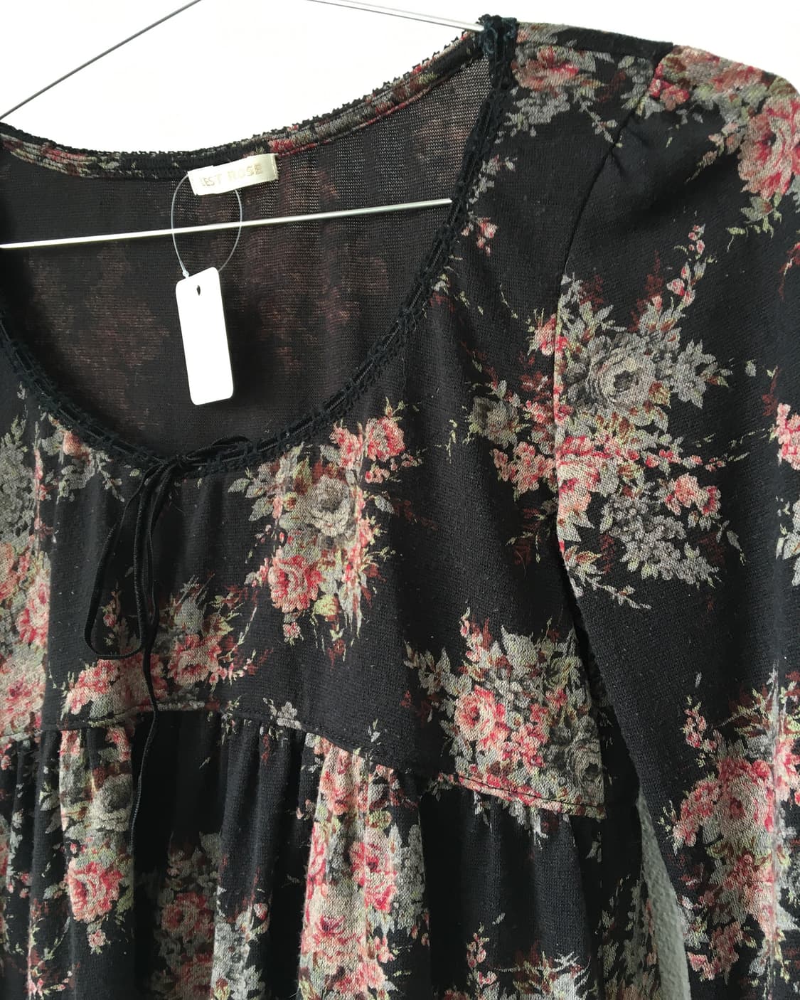 Lest rose flower pattern onepiece 상품이미지4