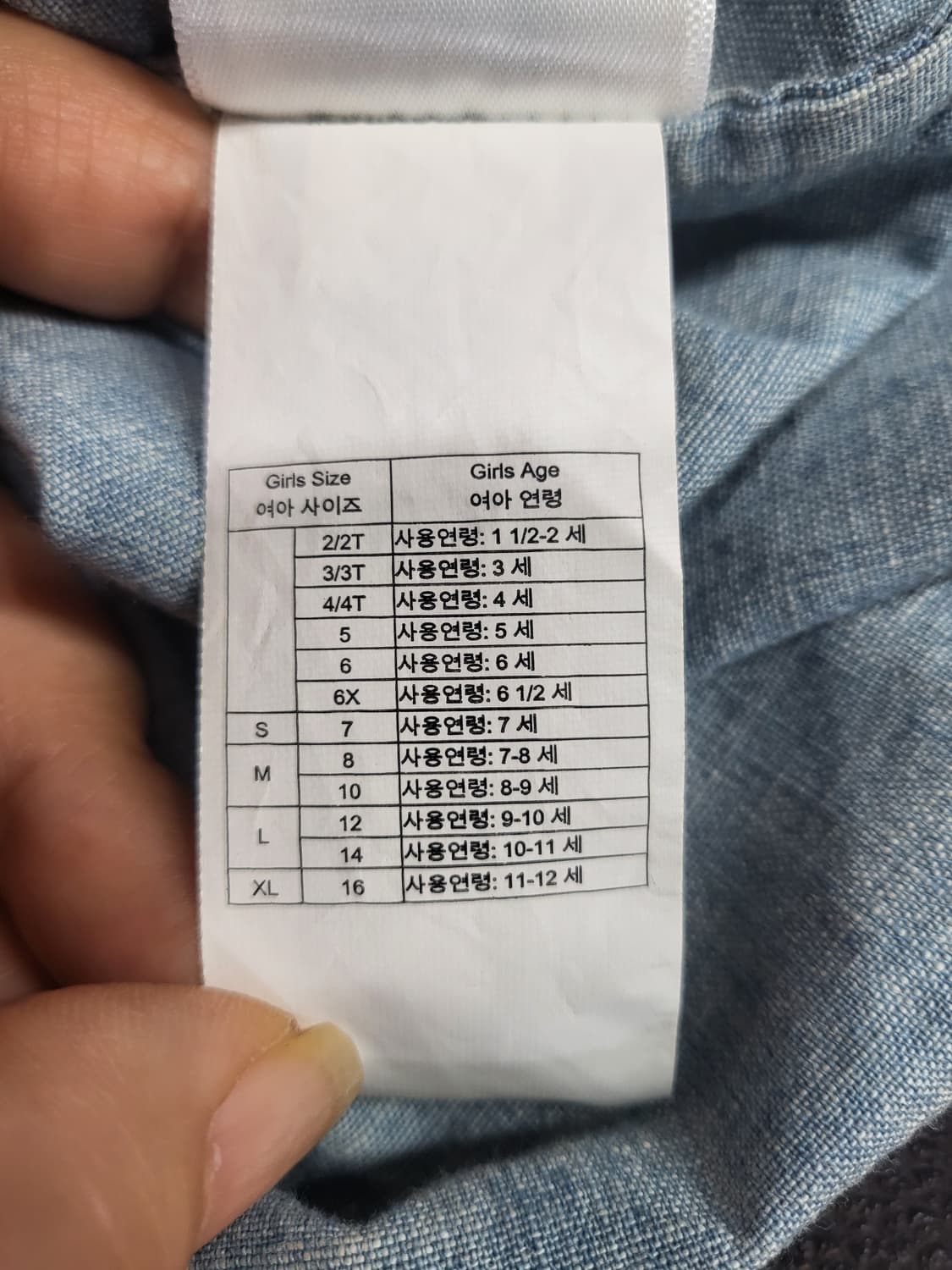 폴로 랄프로렌 데님 원피스(어린이) 상품이미지6