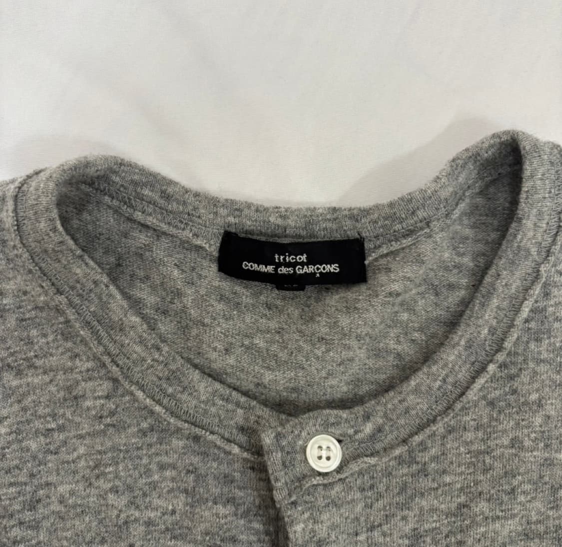 꼼데가르송 Tricot 회색 가디건 M 상품이미지2
