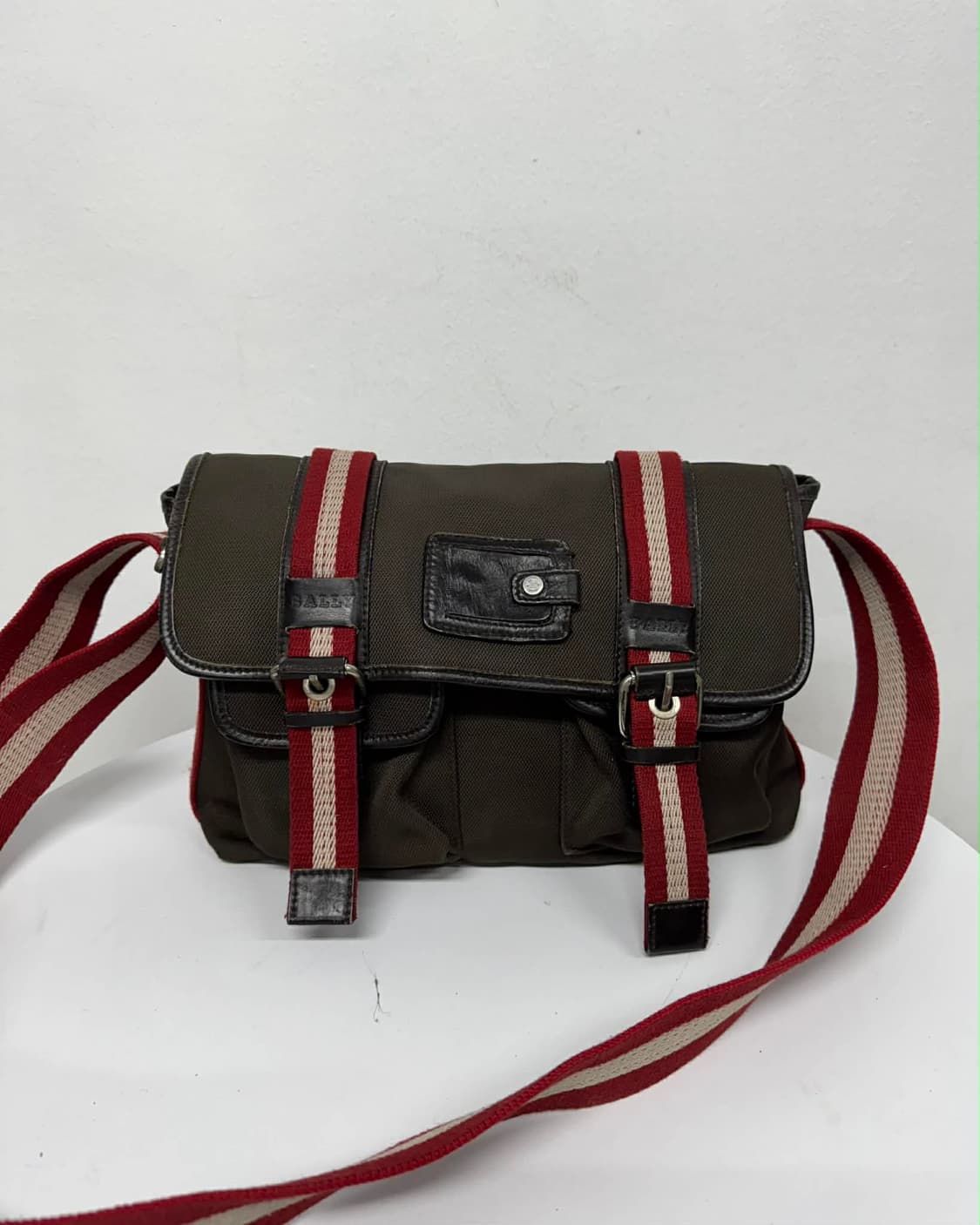 발리 삼선 캔버스 크로스바디 메신저백 숄더백 상품이미지1