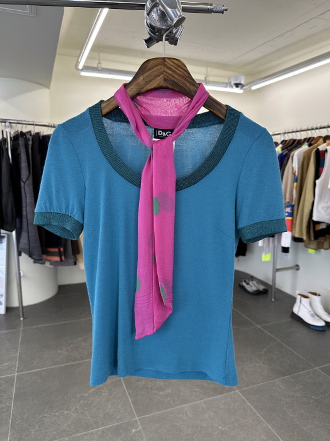Dolce & Gabbana silk 1/2 top 상품이미지1