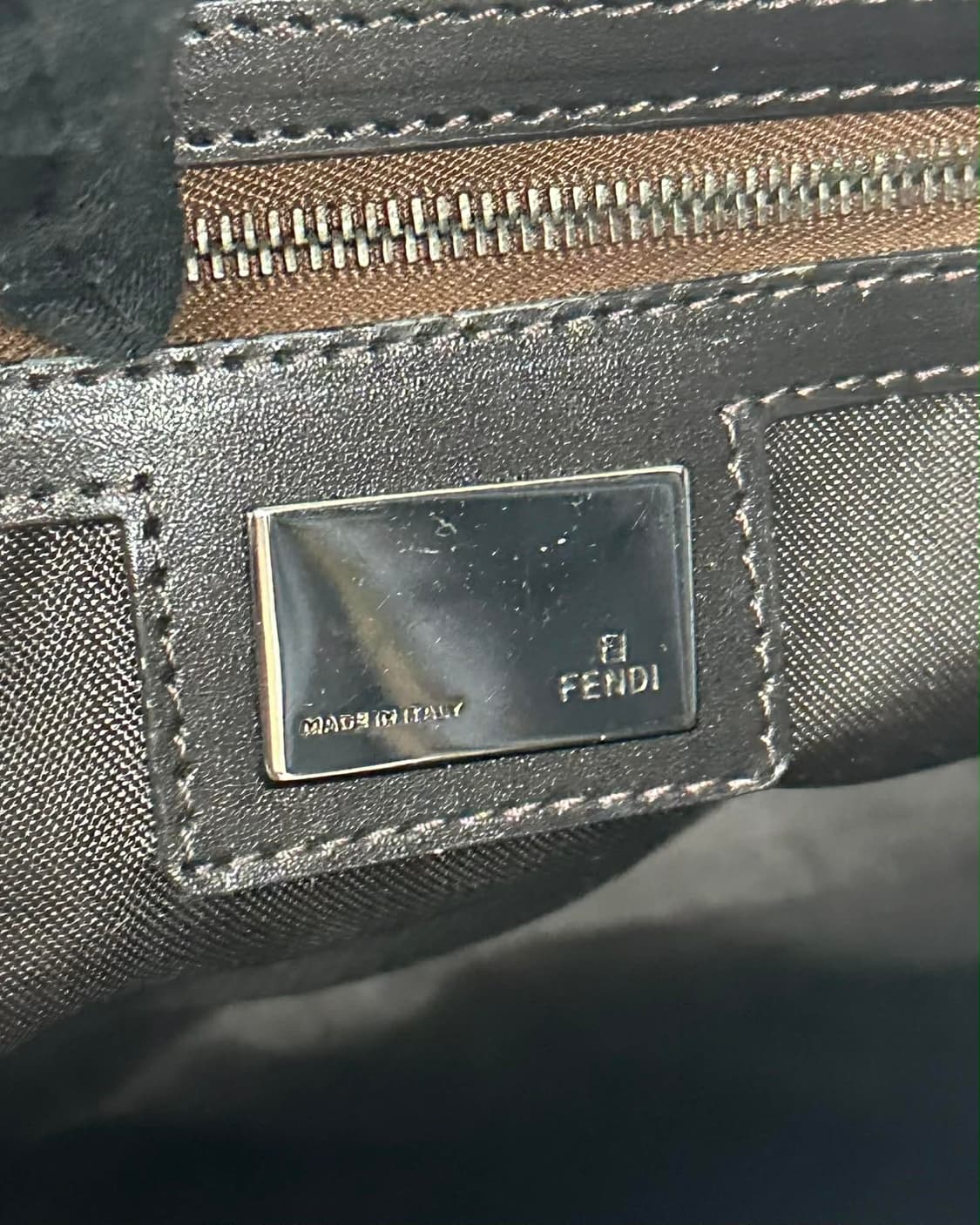 펜디 주카 캔버스 미니 보스톤 토트 & 숄더백 상품이미지5