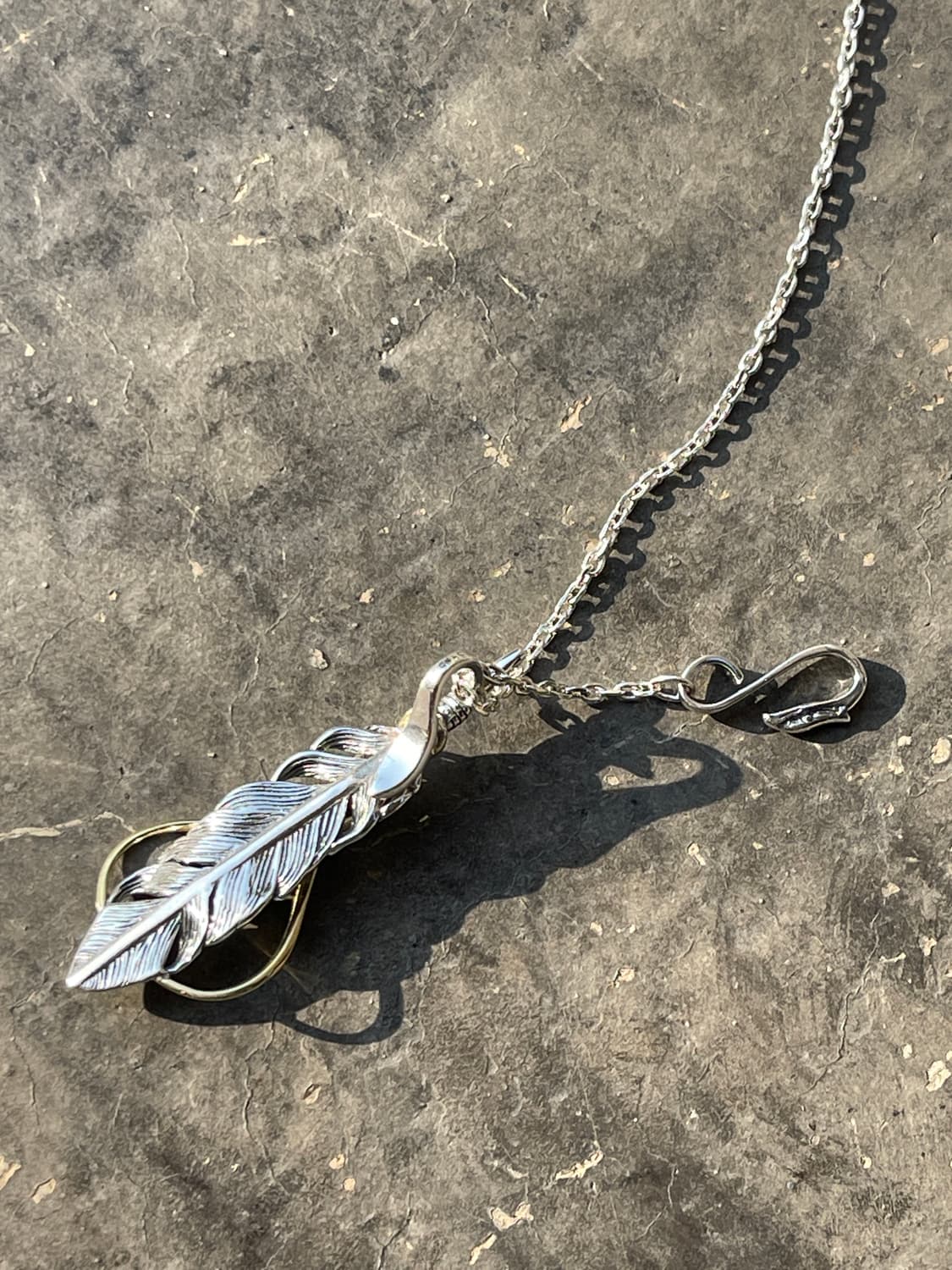 (실버925) Quiet Wing Necklace 남자목걸이 상품이미지6