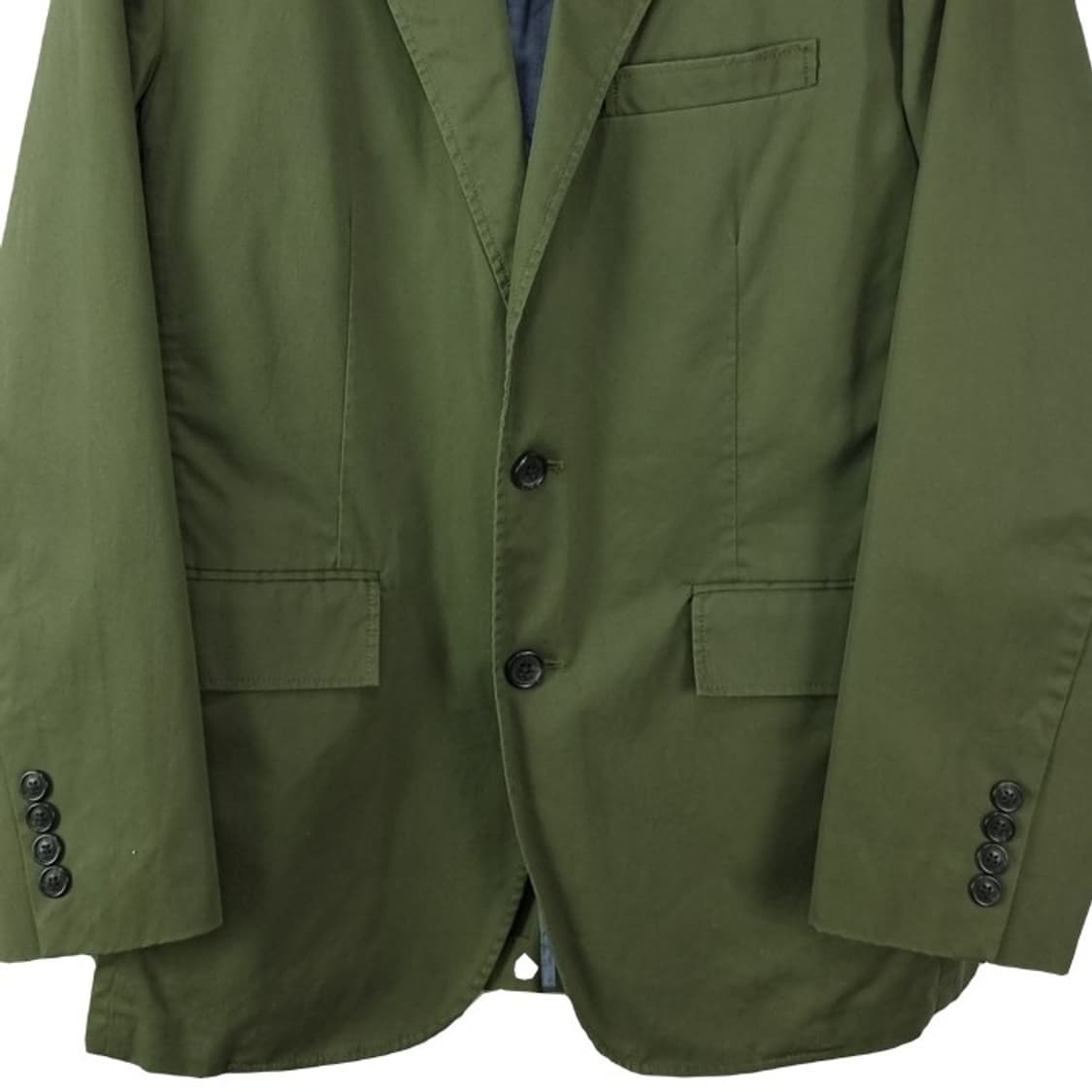 [브룩스브라더스] 빈티지 코튼 투버튼 블레이저 카키 M19929 상품이미지5