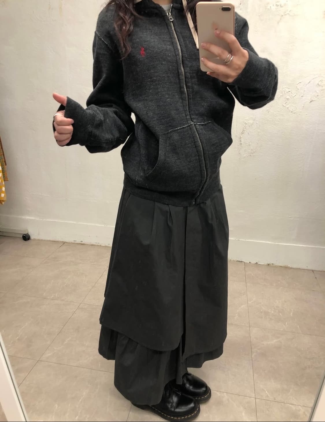 폴로 후드 집업 상품이미지5