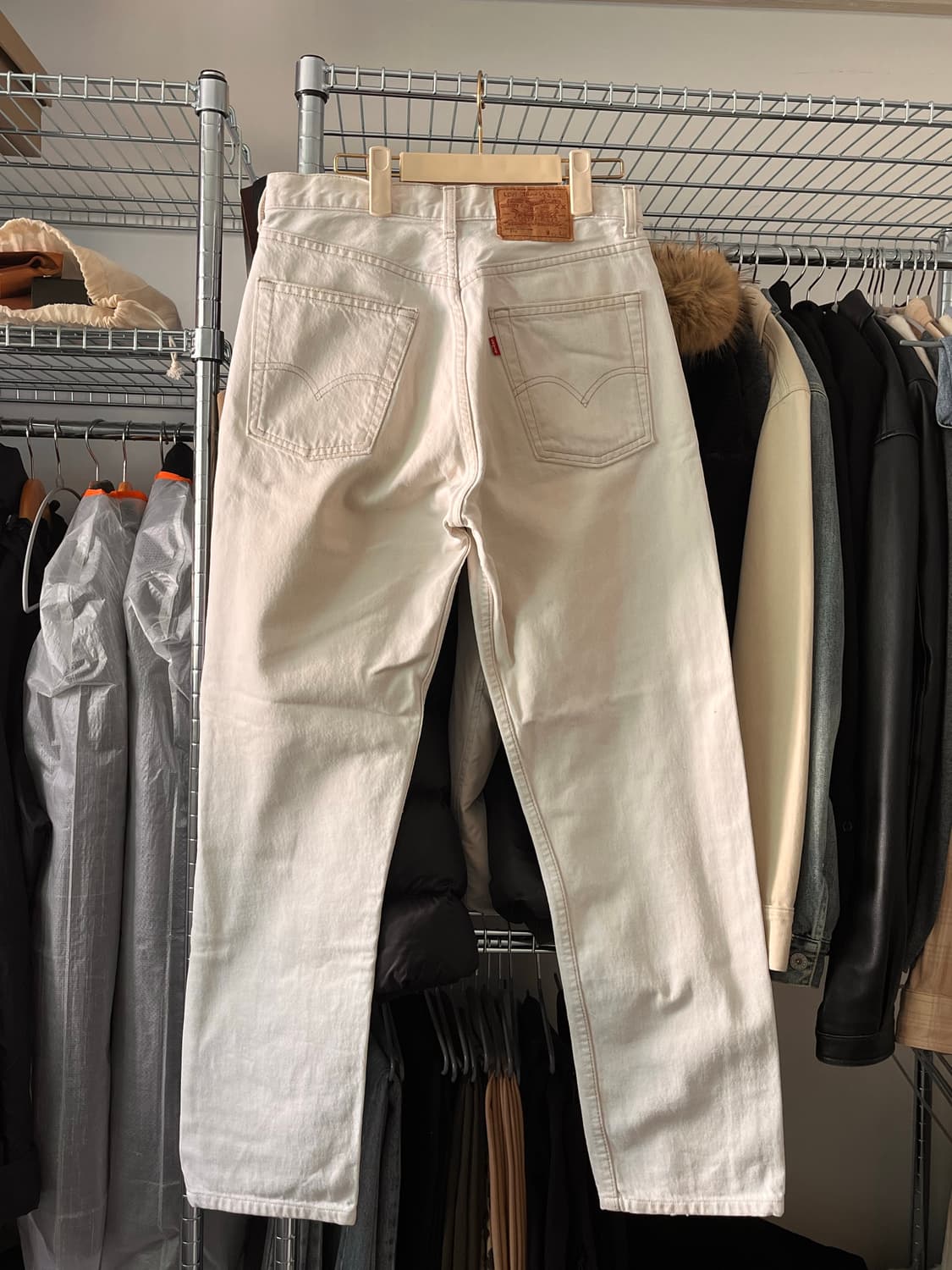 리바이스 510 30X34 화이트 어크루 데님 상품이미지2