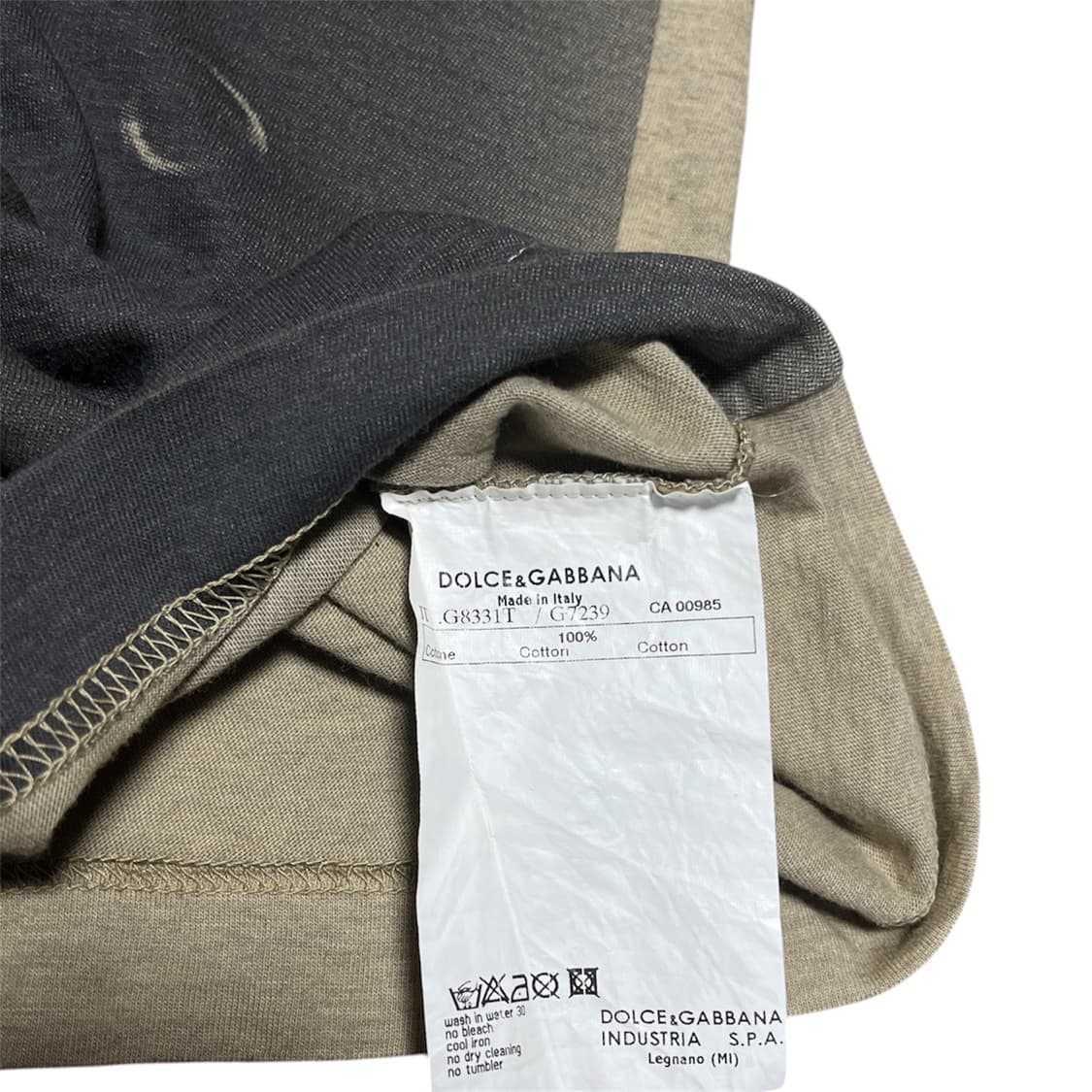 Dolce & Gabbana 제임스 딘 프린팅 티셔츠 상품이미지2