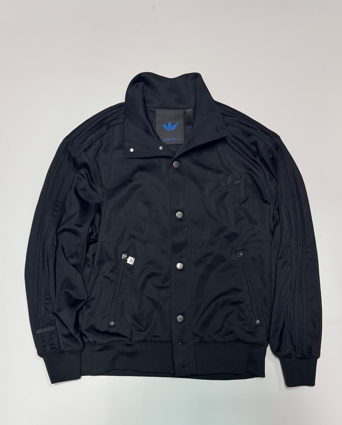 희귀!! 아디다스 파이어버드 22년도 트랙자켓 블랙 블루종 상품이미지1
