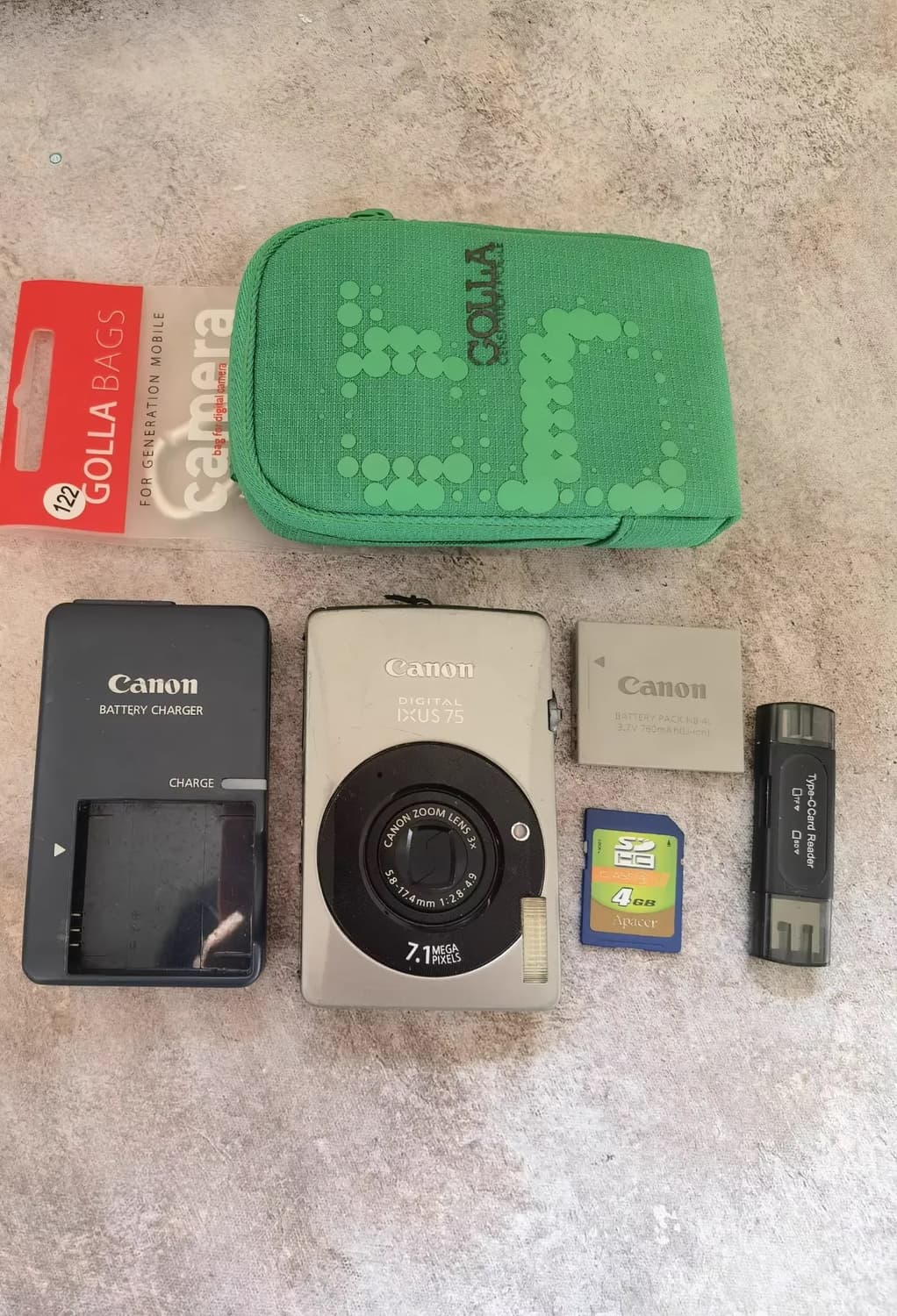 캐논 익서스 75 CANON IXUS 75 빈티지 디지털카메라 디카 상품이미지7