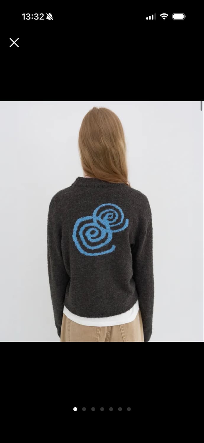 엔조블루스 니트집업 상품이미지1