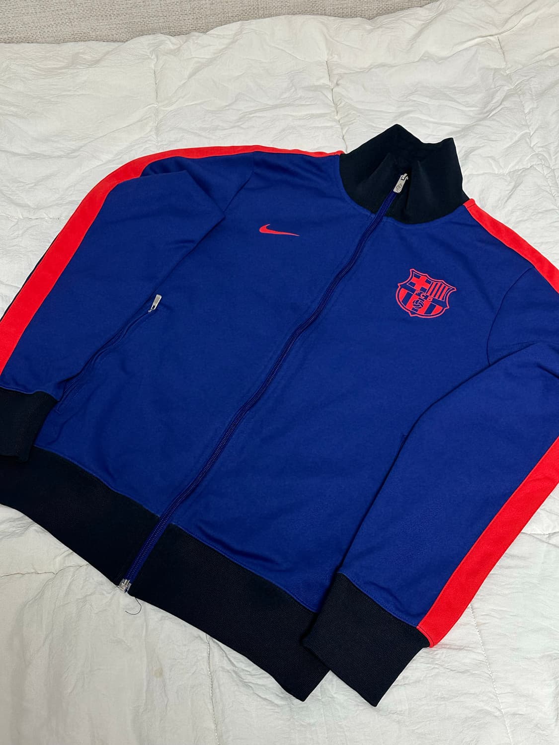 나이키 바르샤 져지 트랙탑 유산소 축구 라지 상품이미지1