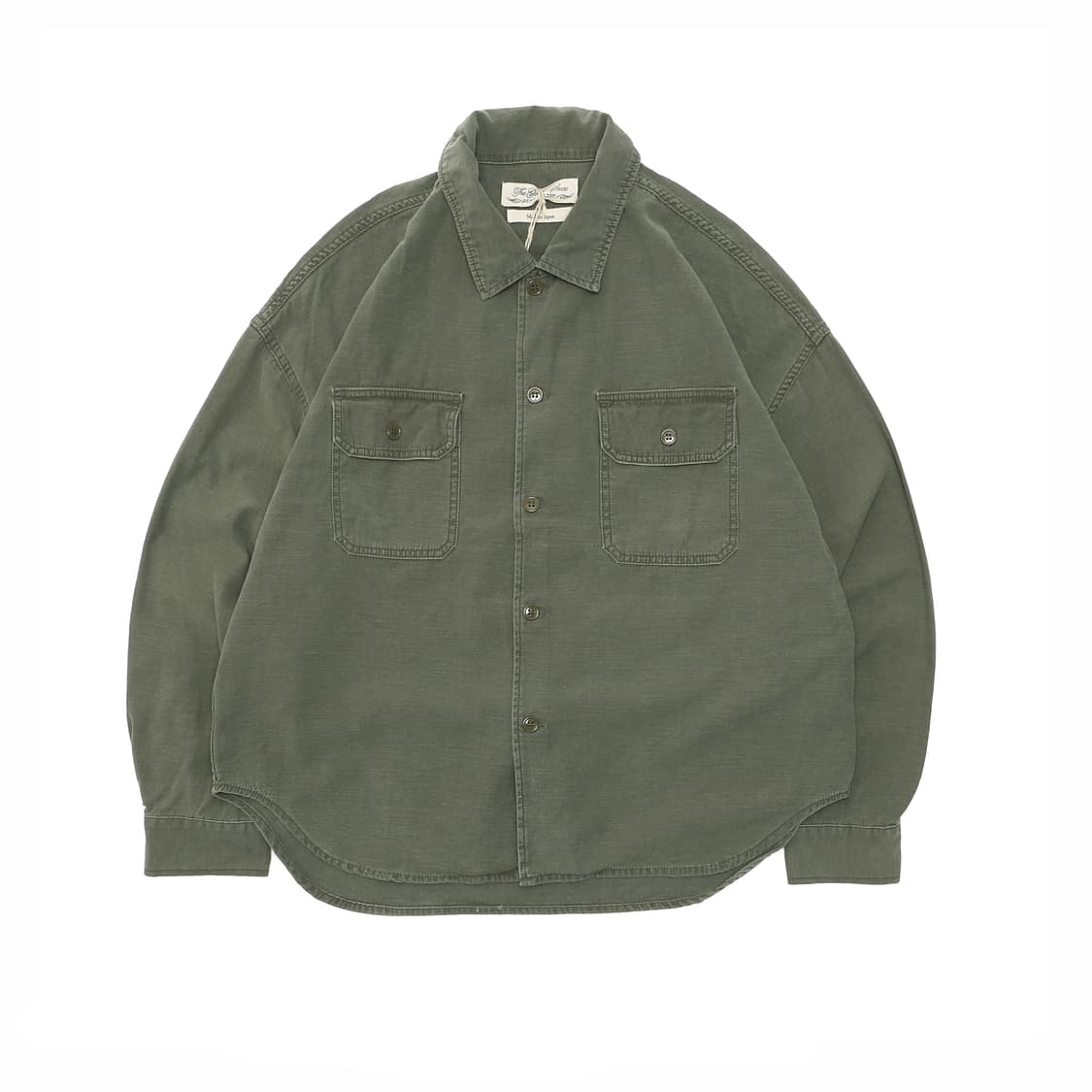 레미릴리프 와이드 밀리터리 셔츠  상품이미지2