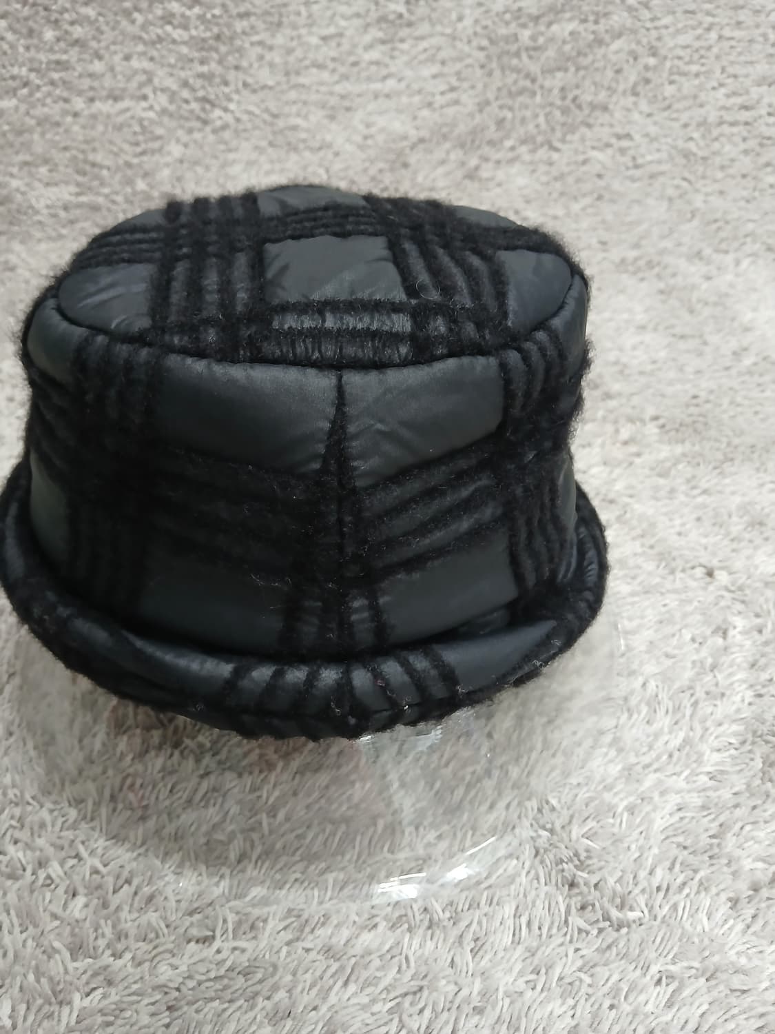 루카델라라마 이태리 울체크 벙거지 UNI 상품이미지3