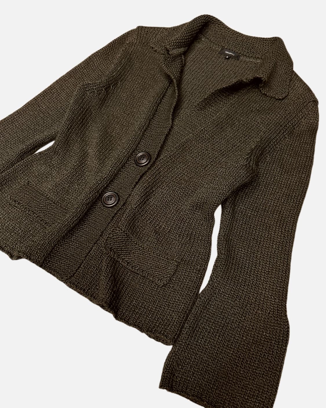 brown wool knit blazer 상품이미지3