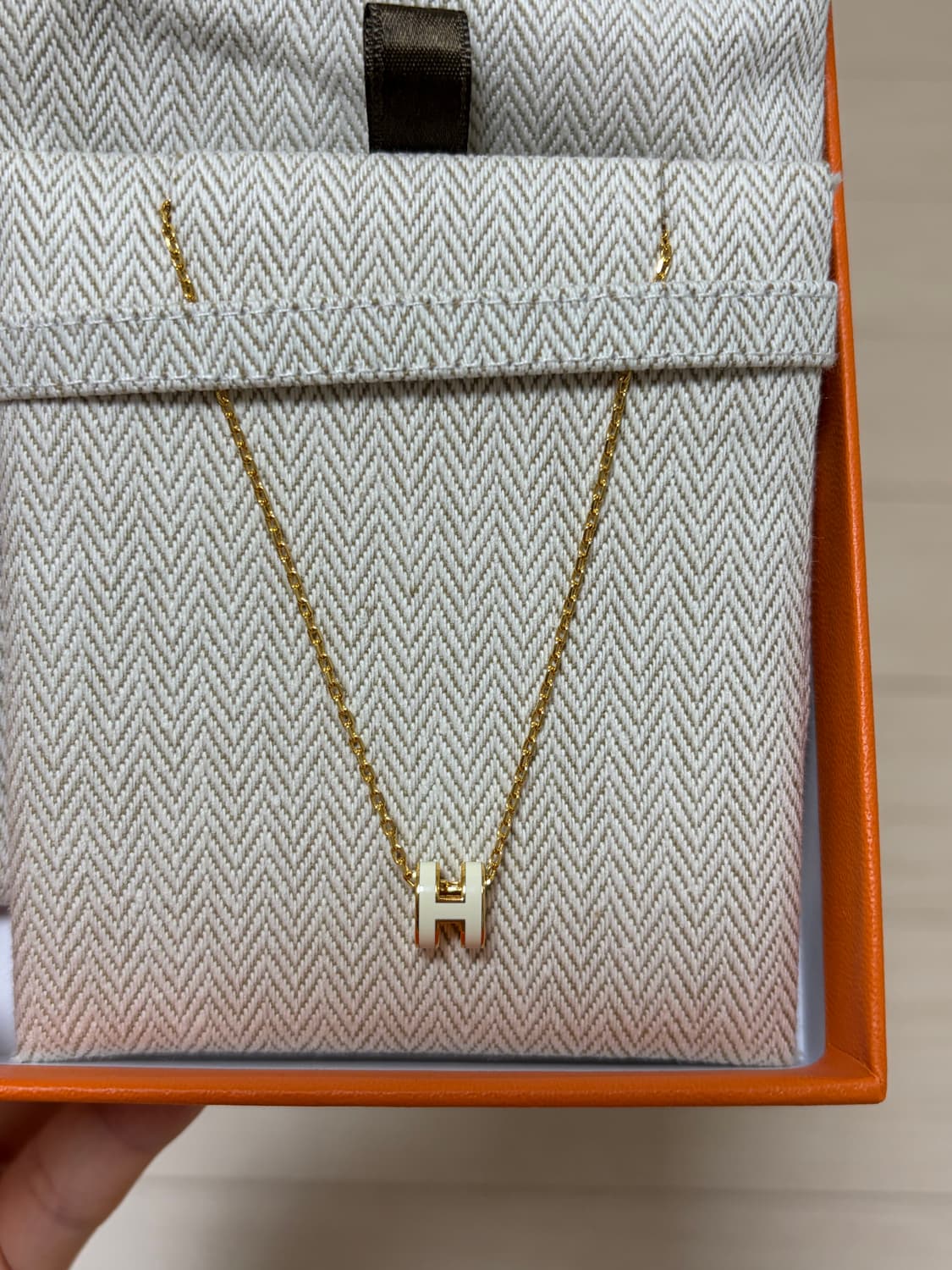 에르메스 미니 팝아슈 골드 판매합니다! 상품이미지2