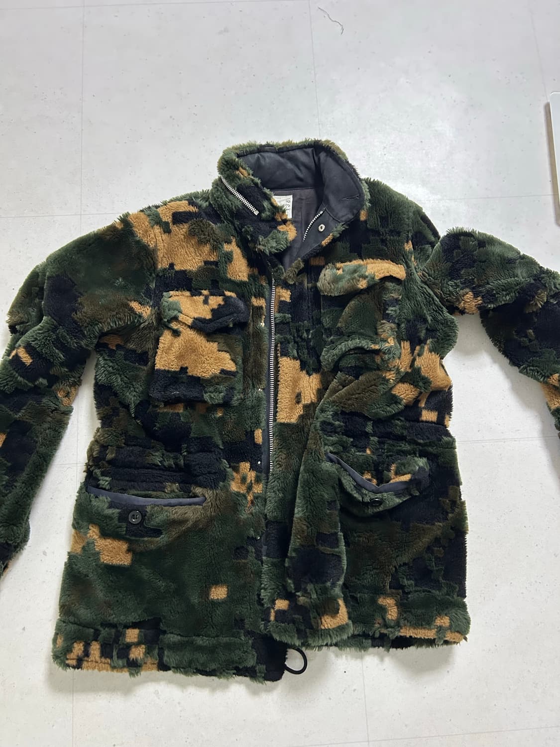 픽셀 카모 사카이 자켓 상품이미지2