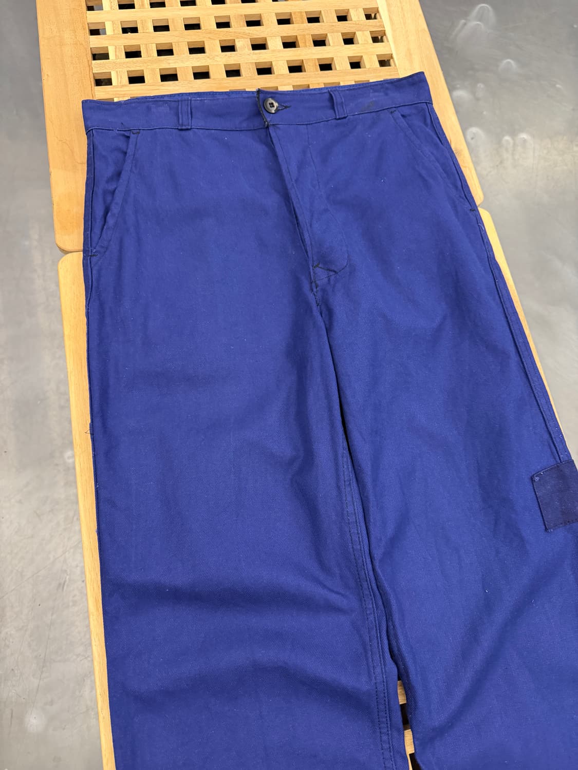 OLD VINTAGE WASHED NAVY FRENCH 프렌치워크팬츠 상품이미지5