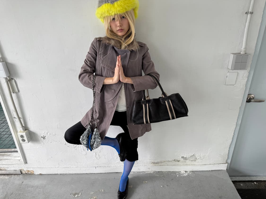 sporty line leather shoulder bag 상품이미지4