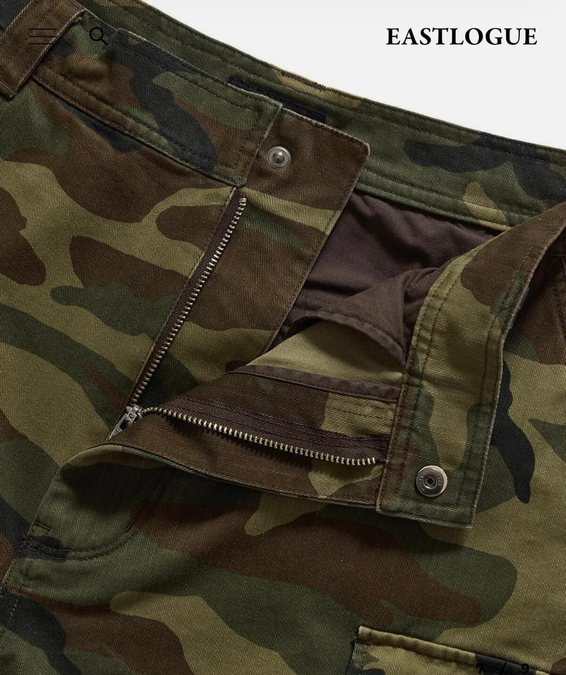 CAMERAMAN SHORTS - CAMO 카메라맨 쇼츠 반바지 M 상품이미지5