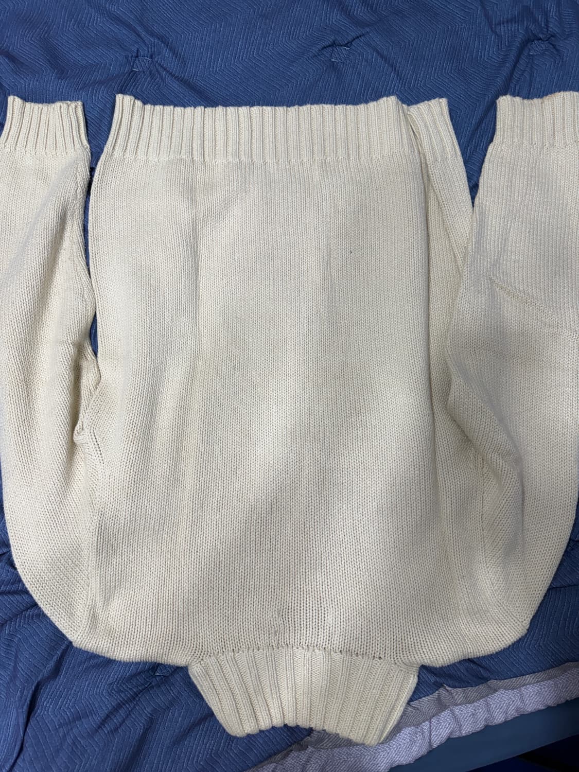 폴로 반집업 니트 L 사이즈 상품이미지3