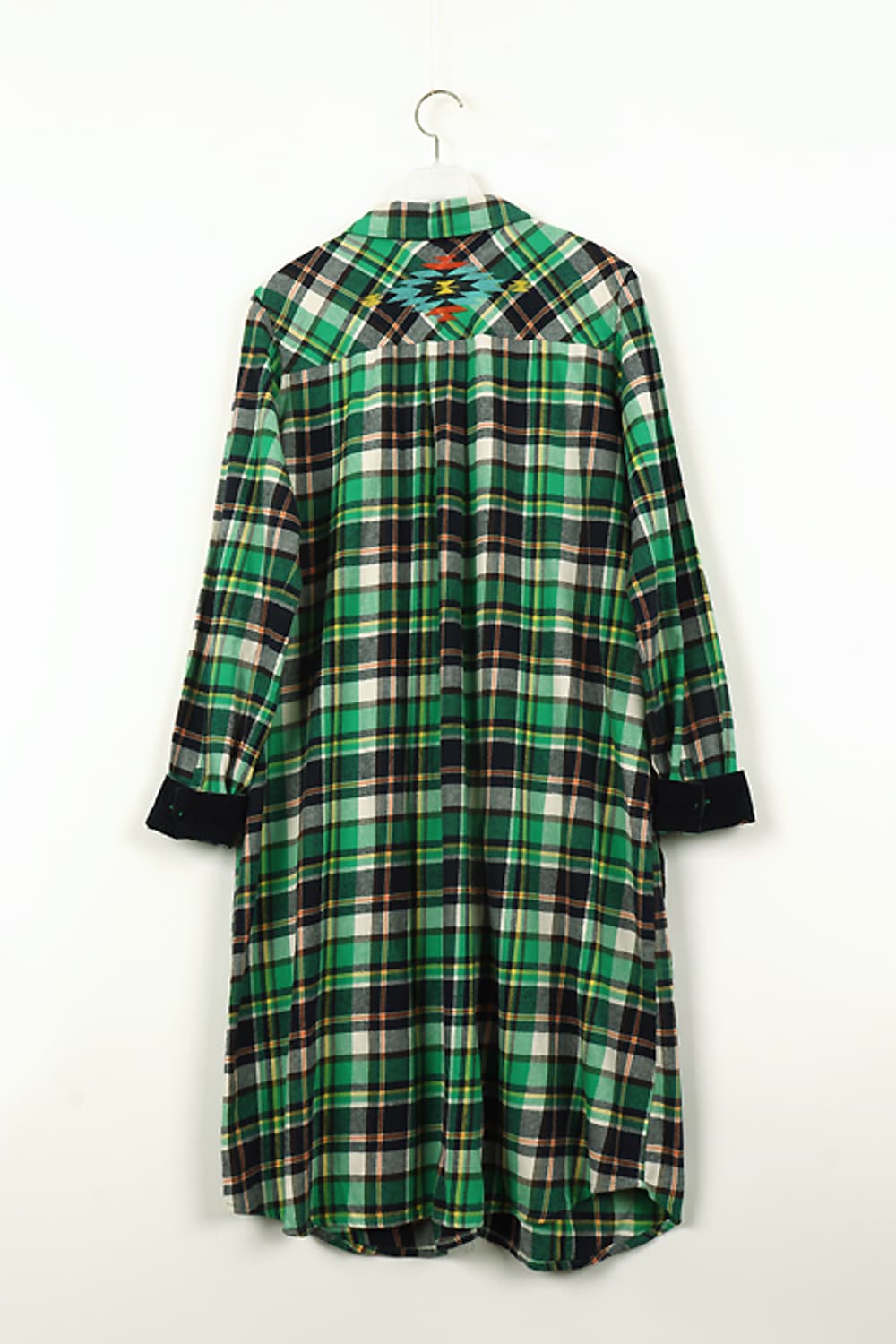 Titicaca dress 티티카카원피스 나바호무늬 체크셔츠원피스 상품이미지3