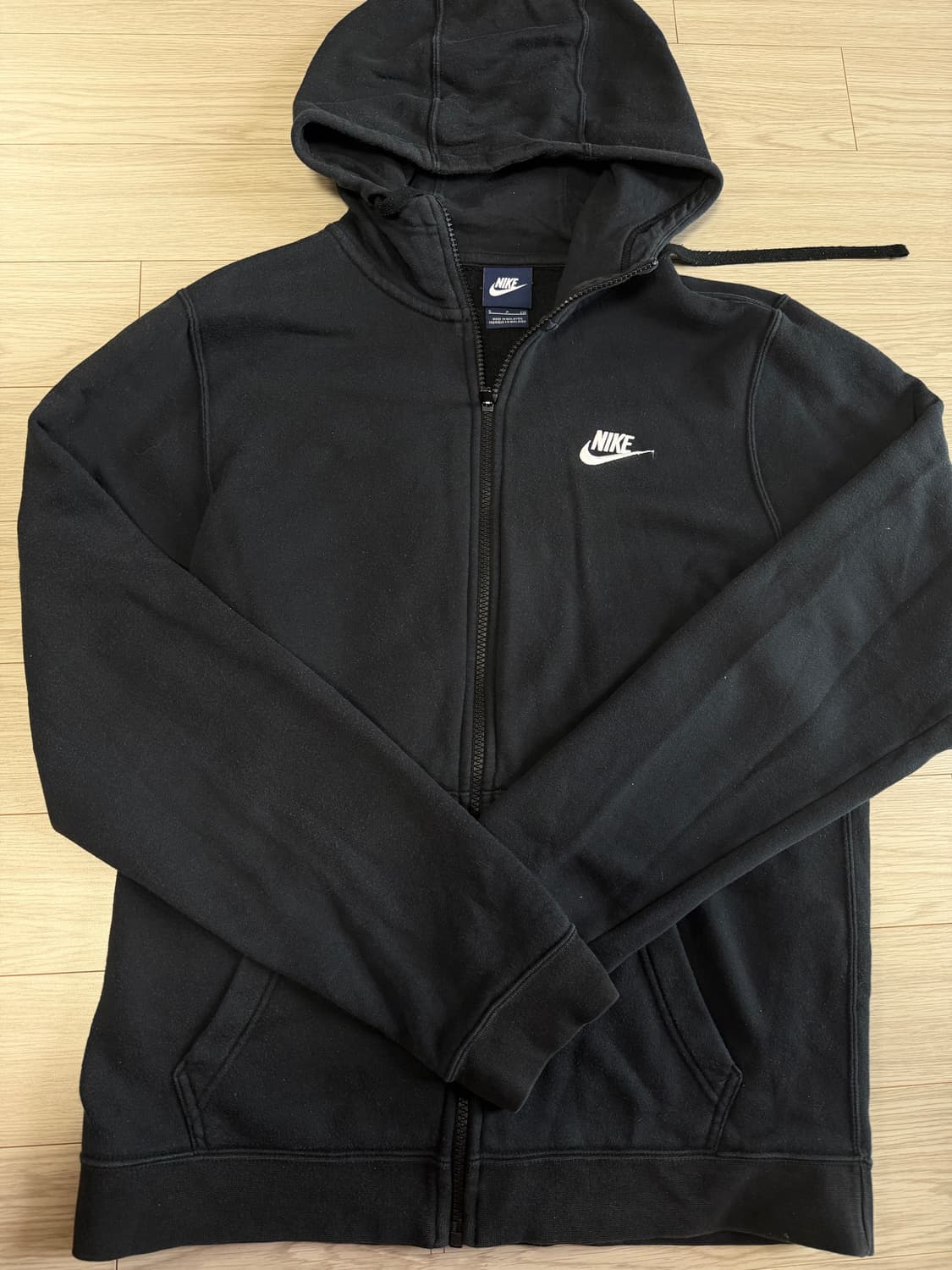 나이키 블랙 후드집업 s 상품이미지2