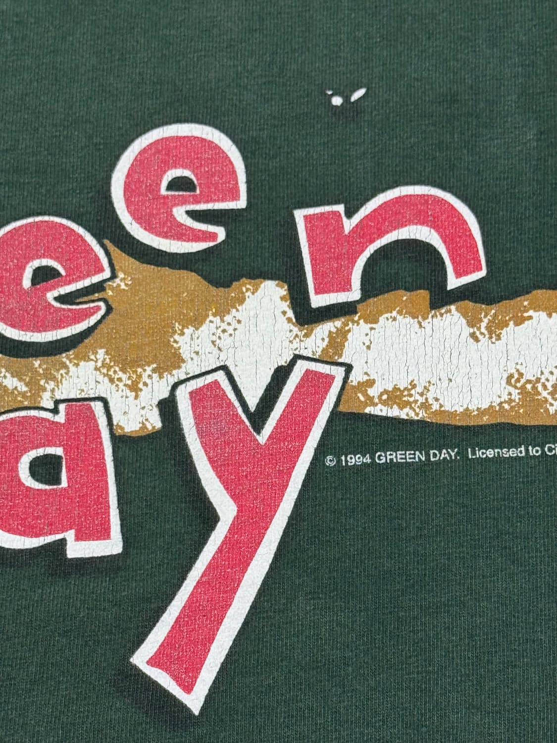 90s Green Day shirt 상품이미지4
