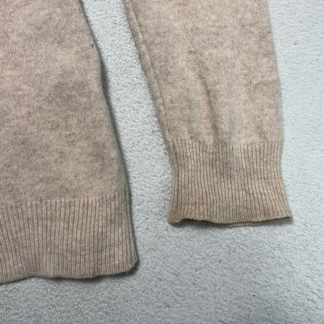 LACOSTE 라운드넥 가디건 베이지 95 상품이미지3