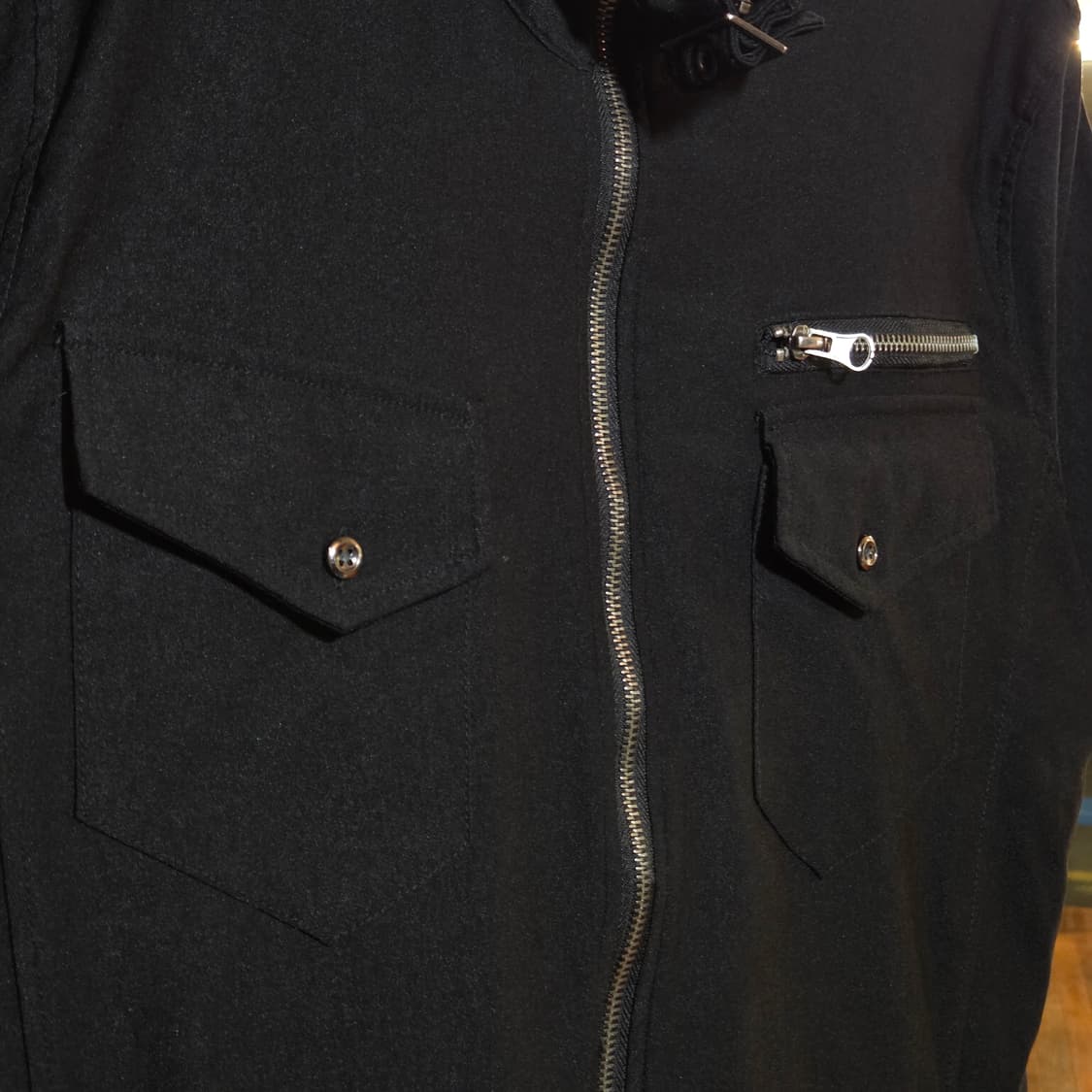 JPN 락시크 투지퍼 폴리 반팔 집업 상품이미지4