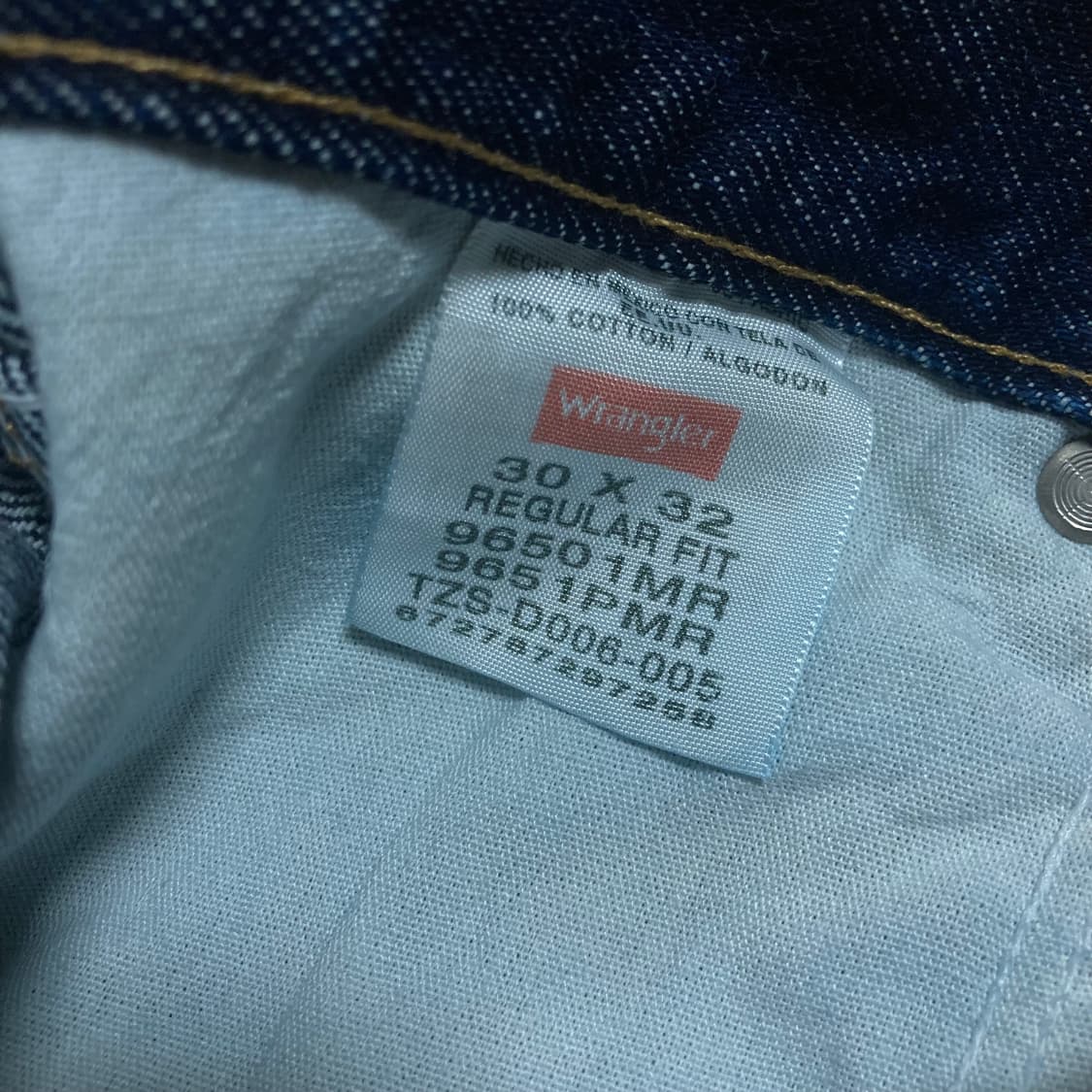 랭글러 레귤러 핏 스트레이트 데님 팬츠 상품이미지6