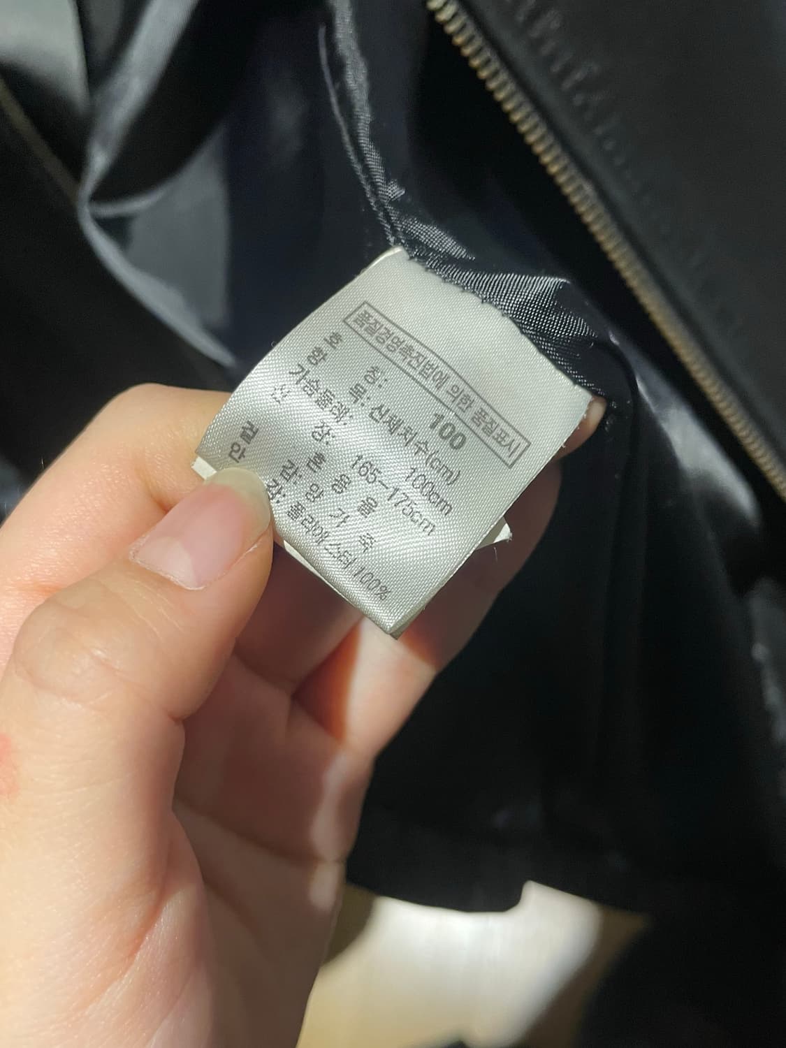 brand leather jacket (unisex) 양가죽자켓 상품이미지3