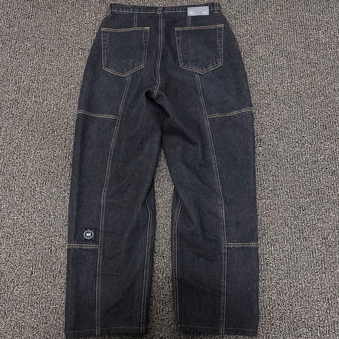 브라운브레스 공용 데님 팬츠 흑청바지 M 상품이미지6
