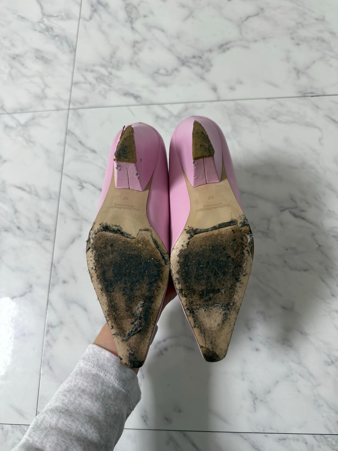 오픈와이와이 펌프스힐 핑크 235(37) 상품이미지5