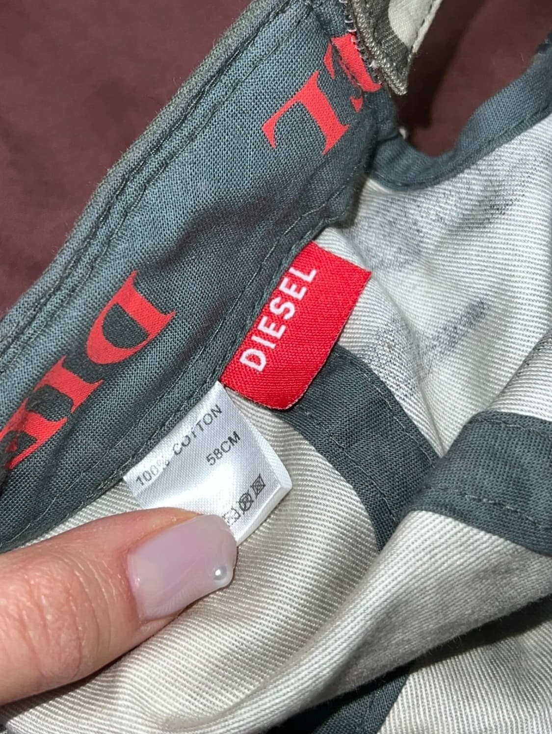 Diesel 카모플라쥬 모자 상품이미지3